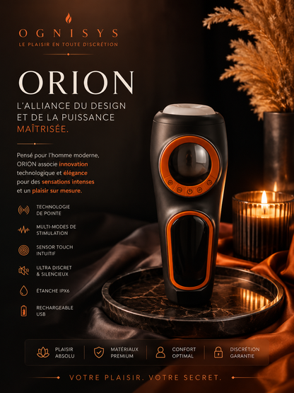 ORION – L’alliance du design et de la puissance maîtrisée