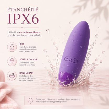 Ella | Stimulateur Massant Intime Compact & Silencieux