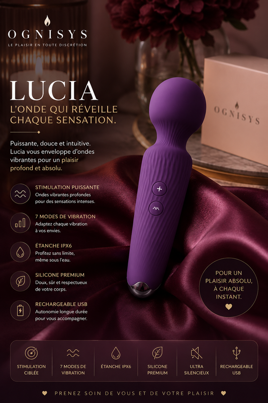 Lucia | Stimulateur Massant Intime Premium