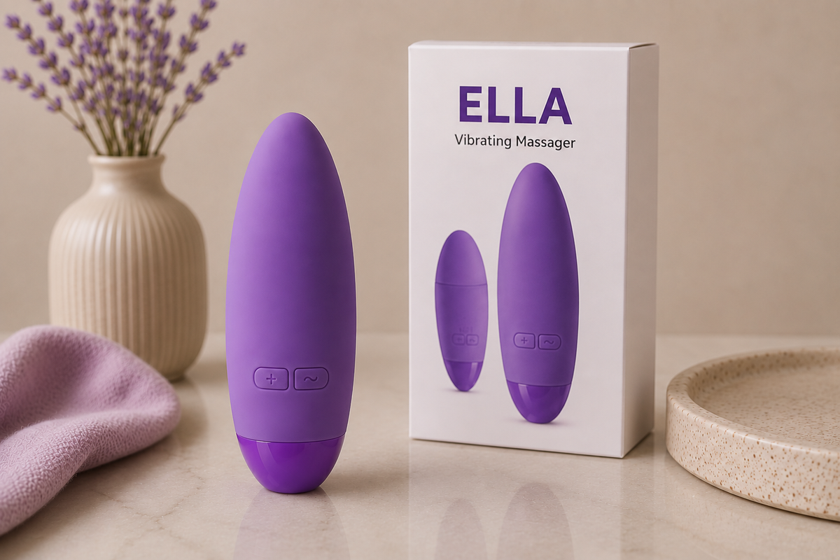 Ella | Stimulateur Massant Intime Compact & Silencieux